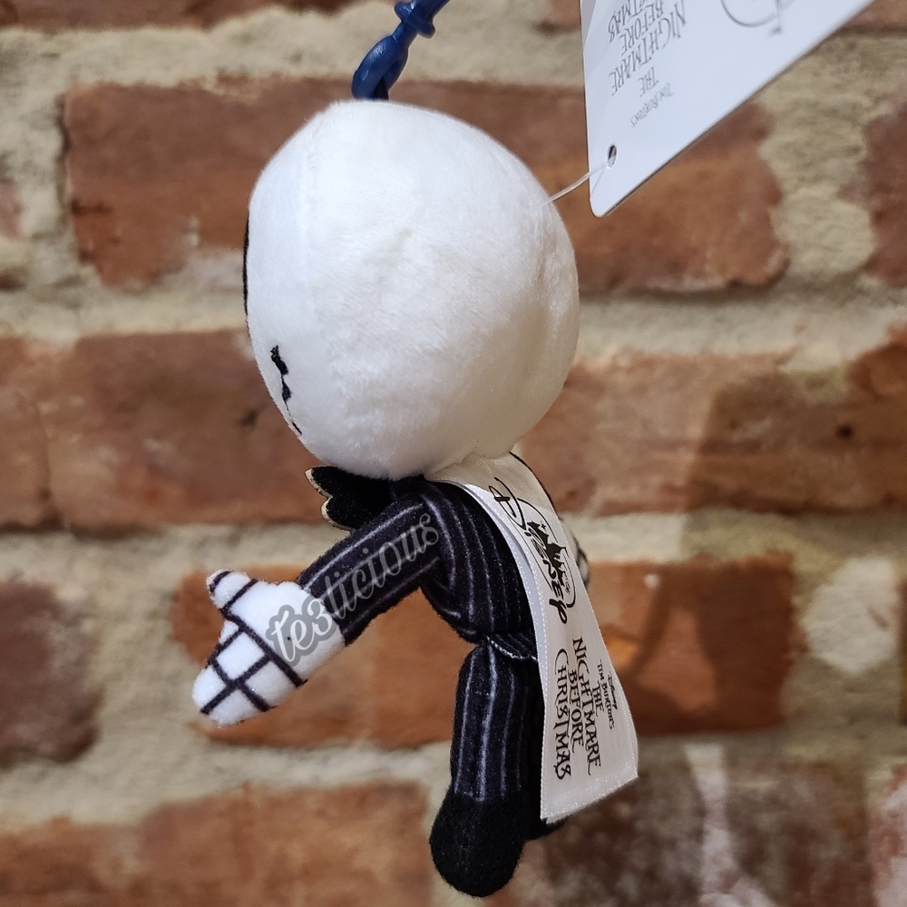 DISNEY PARKS JACK SKELLINGTON PLUSH KEYCHAIN - Picture 4 of 6